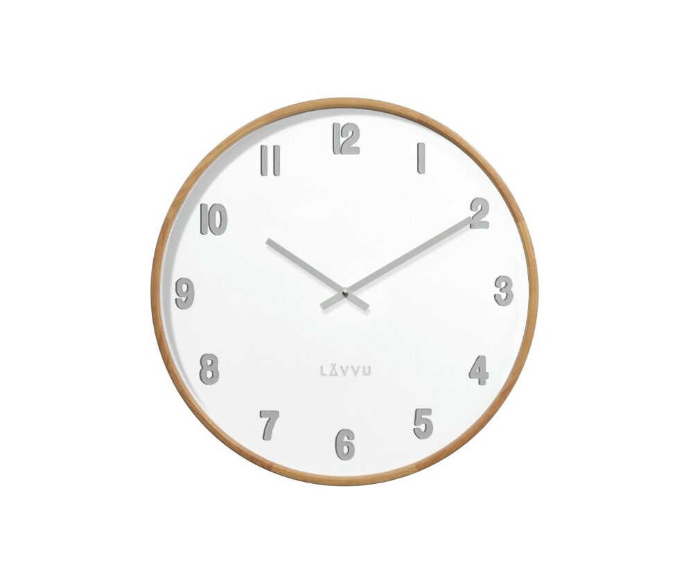 Biele hodiny LAVVU FADE LCT4060 