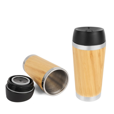 Bambusový termohrnček Tadar 7396, 450 ml Bambusový termohrnček Tadar 7396, 450 ml