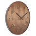 Dizajnové nástenné hodiny 3095br Nextime Wood Wood Big 53cm