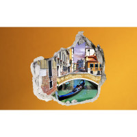 3D fototapeta, Benátky, 100 x100cm 3D fototapeta, Benátky, 100 x100cm