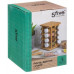 Otočný stojan na korenie a bylinky BAMBOO, 16 nádob JJA4572