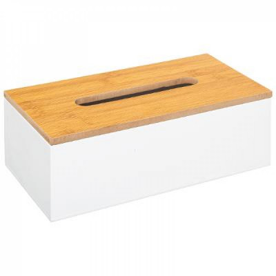 Box na papierové vreckovky 5Five 641A, biely Box na papierové vreckovky 5Five 641A, biely