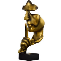 Živicová socha CMSJ-W, 27cm zlatá