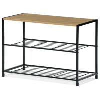 Botník dvojúrovňový Autronic GD-413 OAK, 63cm Botník dvojúrovňový Autronic GD-413 OAK, 63cm