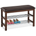 Botník dvojúrovňový Autronic 83168-06 WAL, 80cm