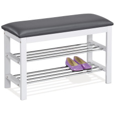 Botník dvojúrovňový Autronic 83168-06 WT, 80cm