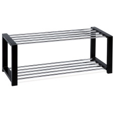 Botník dvojúrovňový Autronic 83168-11 BK, 80cm