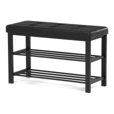 Botník dvojúrovňový Autronic ABO-W2012 BK, 81cm
