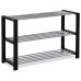 Botník trojúrovňový Autronic 83168-12 BK, 80cm