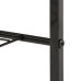 Trojúrovňový kovový botník Autronic GD-414 OLW – regál v dekore olejovaného dreva, 63 cm Trojúrovňový kovový botník Autronic GD-414 OLW – regál v dekore olejovaného dreva, 63 cm