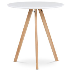 Jedálenský stôl 70cm Autronic DT-320 WT