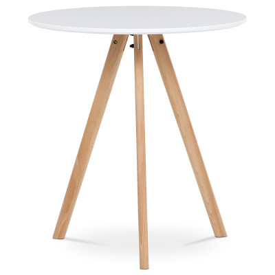 Jedálenský stôl 70cm Autronic DT-320 WT Jedálenský stôl 70cm Autronic DT-320 WT