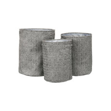 Kôš na bielizeň Autronic 3ks LK9581-GREY
