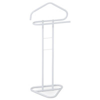 Moderný kovový nemý sluha Autronic 81119 WT – biely matný, 108 cm Moderný kovový nemý sluha Autronic 81119 WT – biely matný, 108 cm