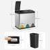 Kuchynský odpadkový kôš na triedený odpad Autronic AUK-E1124 CR