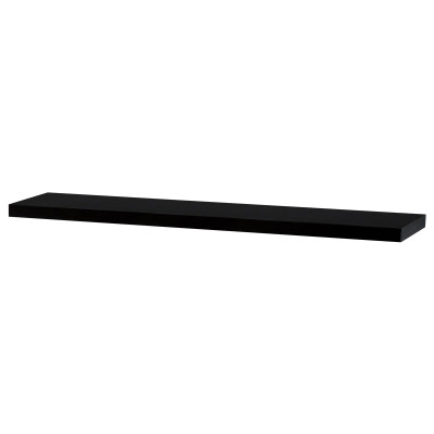 Nástenná polica Autronic P-002 BK (WAL) Nástenná polica Autronic P-002 BK (WAL)