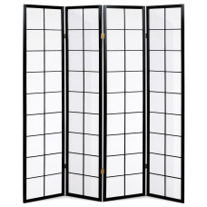 Paraván so 4 dielmi Autronic EF-E804 BK