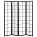 Paraván so 4 dielmi Autronic EF-E804 BK