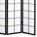 Paraván so 4 dielmi Autronic EF-E804 BK