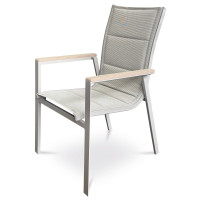 Záhradná stolička Autronic AZC-S1110 GREY Záhradná stolička Autronic AZC-S1110 GREY