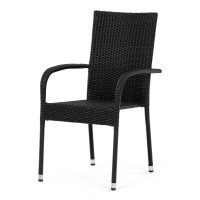 Záhradná stolička Autronic AZC-S2113 BK Záhradná stolička Autronic AZC-S2113 BK