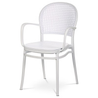 Záhradná stolička Autronic CT-746 WT Záhradná stolička Autronic CT-746 WT
