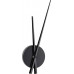 Minimalistické nástenné hodiny TFA 87787 – čierne, tichý chod Sweep, dĺžka 31 cm Minimalistické nástenné hodiny TFA 87787 – čierne, tichý chod Sweep, dĺžka 31 cm