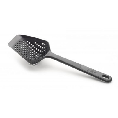 Cedníková lyžica JOSEPH JOSEPH Scoop ™ Plus, malá / šedá Cedníková lyžica JOSEPH JOSEPH Scoop ™ Plus, malá / šedá