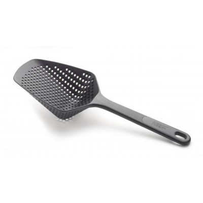 Cedníková lyžica JOSEPH JOSEPH Scoop ™ Plus, velká / šedá