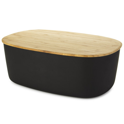 Chlebník STELTON RIG-TIG Boxit, čierny