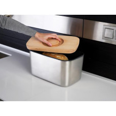 Chlebník s doskou JOSEPH JOSEPH Bread Bin ™ 100, nerez Chlebník s doskou JOSEPH JOSEPH Bread Bin ™ 100, nerez