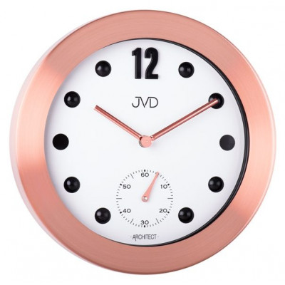 Designové kovové hodiny JVD -Architect- HC07.3, 30cm Designové kovové hodiny JVD -Architect- HC07.3, 30cm