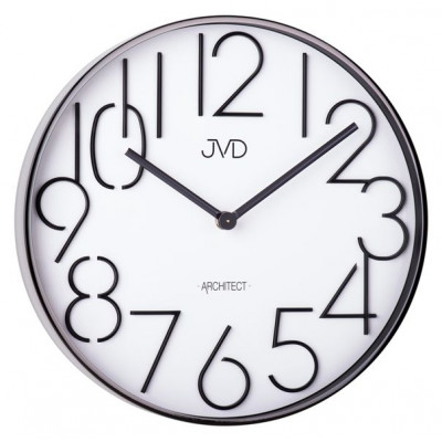 Designové kovové hodiny JVD -Architect- HC06.2, 30cm Designové kovové hodiny JVD -Architect- HC06.2, 30cm