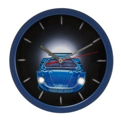 Detské hodiny auto SY100930BL Karlsson 28cm Detské hodiny auto SY100930BL Karlsson 28cm