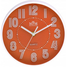 Detské nástenné hodiny MPM, 3228.60 - oranžová, 20cm