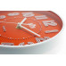 Detské nástenné hodiny MPM, 3228.60 - oranžová, 20cm Detské nástenné hodiny MPM, 3228.60 - oranžová, 20cm