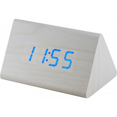 Digitálny LED budík MPM s dátumom a teplomerom 3569/00, 12cm