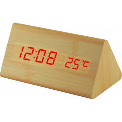 Digitálny LED budík s dátumom a teplomerom EuB8465 RED, 15cm Digitálny LED budík s dátumom a teplomerom EuB8465 RED, 15cm