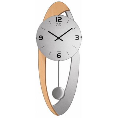 Dizajnové kyvadlové nástenné hodiny JVD NS15021/ 68, 58cm