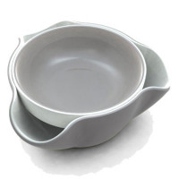 Joseph Joseph Double Dish Dvojitá miska šedá Joseph Joseph Double Dish Dvojitá miska šedá