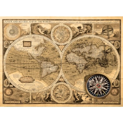Fototapeta, Mapa, 315 x232cm Fototapeta, Mapa, 315 x232cm