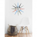 Nástenné hodiny Pugio 52 cm, farebné