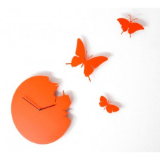 Hodiny Diamantini & Domeniconi Butterfly orange 40cm Hodiny Diamantini & Domeniconi Butterfly orange 40cm