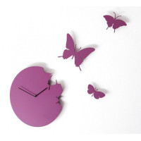 Hodiny Diamantini & Domeniconi Butterfly violet 40cm Hodiny Diamantini & Domeniconi Butterfly violet 40cm
