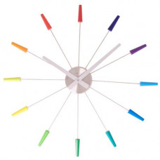 Hodiny na stenu Nextime PLUG INN Farebné 60cm