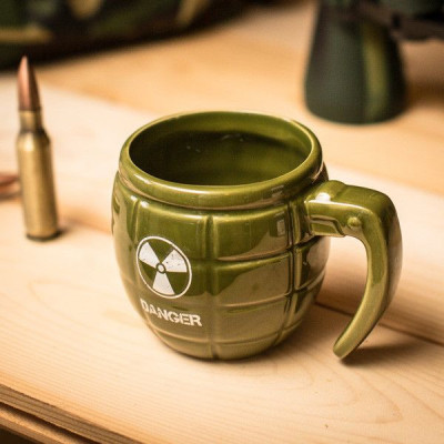 Hrnček Grenade Mug, zelený