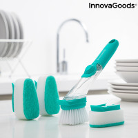 Kefa s dávkovačom Cleansy InnovaGoods 3083 Kefa s dávkovačom Cleansy InnovaGoods 3083