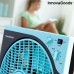 Podlahový ventilátor Box Fan InnovaGoods 3052, modro-čierny Podlahový ventilátor Box Fan InnovaGoods 3052, modro-čierny