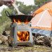 Skladací oceľový kempingový varič Flamet InnovaGoods, 3482