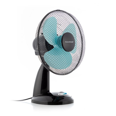 Stolný ventilátor InnovaGoods 3053, čierny